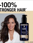 Schwarzkopf Gliss Night Elixir öblítést nem igénylő elixír a károsult hajra 100 ml