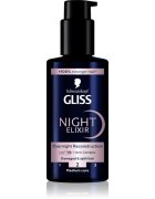 Schwarzkopf Gliss Night Elixir öblítést nem igénylő elixír a töredezett hajvégekre 100 ml