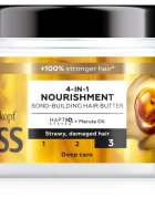 Schwarzkopf Gliss Oil Nutritive intenzíven tápláló maszk a károsult hajra 400 ml