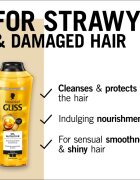 Schwarzkopf Gliss Oil Nutritive tápláló sampon olajjal 400 ml