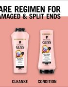 Schwarzkopf Gliss Split Ends Miracle regeneráló kondicionáló a töredezett hajvégekre 200 ml