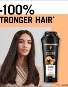 Schwarzkopf Gliss Ultimate Repair erősítő sampon száraz és sérült hajra 400 ml