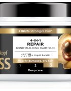Schwarzkopf Gliss Ultimate Repair regeneráló hajmasz 4 in 1 400 ml