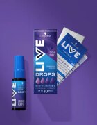 Schwarzkopf LIVE Drops lemosható színezőpasztilla árnyalat Orchid Purple 30 ml
