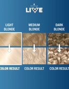 Schwarzkopf LIVE Intense Bleach festékeltávolító készítmény hajra 00A Absolute Platinum 1 db