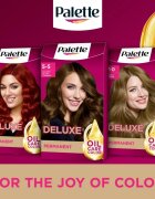 Schwarzkopf Palette Deluxe tartós hajfesték árnyalat 5-5 Golden Gloss Caramel 1 db