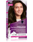 Schwarzkopf Perfect Mousse tartós hajfesték árnyalat 400 Icy Espresso 1 db
