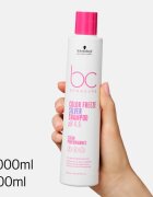 Schwarzkopf Professional BC Bonacure Color Freeze Silver ezüst sampon a szőke és melírozott hajra 1000 ml