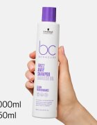 Schwarzkopf Professional BC Bonacure Frizz Away Shampoo sampon a rakoncátlan és töredezett hajra 250 ml