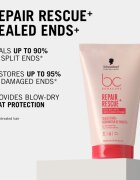 Schwarzkopf Professional BC Bonacure Repair Rescue+ krémes szérum nagyon sérült töredezett végű hajra 100 ml