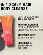 Schwarzkopf Professional BC Bonacure Sun Protect Scalp Hair & Body Cleanse tusfürdő gél 2 az 1-ben 100 ml