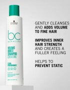 Schwarzkopf Professional BC Bonacure Volume Boost sampon a dús hajért finom és lesimuló hajra 250 ml