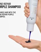 Schwarzkopf Professional Blondme Bond Repair Purple Shampoo lila sampon szőke hajra 300 ml