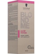 Schwarzkopf Professional Blondme Glow Toner színező hajfesték árnyalat Glossed Cedar 7-01 60 ml