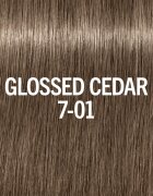 Schwarzkopf Professional Blondme Glow Toner színező hajfesték árnyalat Glossed Cedar 7-01 60 ml