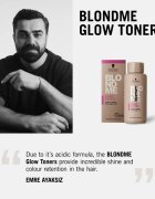 Schwarzkopf Professional Blondme Glow Toner színező hajfesték árnyalat Glossed Cedar 7-01 60 ml