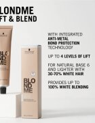 Schwarzkopf Professional Blondme Lift & Blend élénkítő krém szőke hajra árnyalat Sand 60 ml