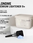 Schwarzkopf Professional Blondme Premium Lightener 9+ élénkítő púder szőke hajra 450 g