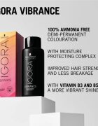 Schwarzkopf Professional IGORA Vibrance tartós hajszínező árnyalat 3-0 Dark Brown Natural 60 ml