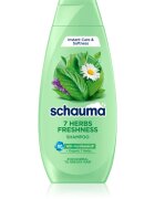 Schwarzkopf Schauma 7 Herbs Freshness gyógynövényes sampon normál és zsíros hajra 400 ml