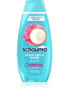 Schwarzkopf Schauma Moisture & Shine hidratáló sampon normál és száraz hajra 400 ml