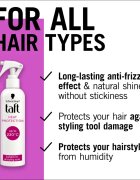 Schwarzkopf Taft Heat Protection védő spray meleg által károsult haj 250 ml