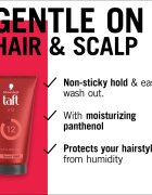 Schwarzkopf Taft Men erős fixálású gél a hajra 150 ml