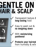 Schwarzkopf Taft Power Invisible erős fixálású gél a hajra 150 ml