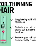 Schwarzkopf Taft Volume erős hajformázó lakk 250 ml