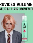 Schwarzkopf Taft Volume fixáló hab vékony szálú hullásra hajlamos hajra 200 ml