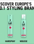 Schwarzkopf Taft Volume fixáló hab vékony szálú hullásra hajlamos hajra 200 ml