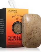 Scottish Fine Soaps Thistle & Black Pepper radírozó testszappan 150 g