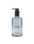 Scottish Fine Soaps Winter Comforts tusfürdő gél kézre és testre illatok Toasted Marshmallow & Caramel 300 ml