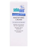 Sebamed Clear Face Mattifying Cream mattító krém 50 ml