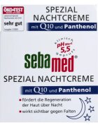 Sebamed Special Night Cream with Q10 and Panthenol regeneráló éjszakai krém koenzim Q10 75 ml