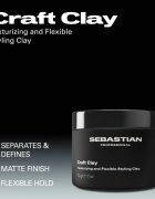 Sebastian Professional Craft Clay modellező agyag az alakért és formáért 50 g