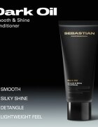 Sebastian Professional Dark Oil hidratáló kondicionáló a fénylő és selymes hajért 200 ml