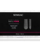 Semilac Accessories Acrylgel Nail Form sablonok körmökre típus Square 120 db