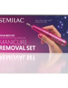 Semilac Set Manicure Removal körömcsiszoló hozzávalókkal