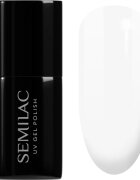Semilac UV Hybrid Black & White géles körömlakk árnyalat 001 Strong White 7 ml