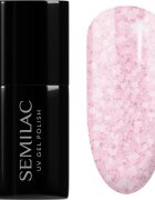Semilac UV Hybrid Crushed_ICE gél körömlakk UV / LED-es lámpákhoz árnyalat 491 Strawberry Ice 7 ml