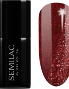 Semilac UV Hybrid Day and Night gél körömlakk UV / LED-es lámpákhoz árnyalat 396 Flash And Blush 7 ml