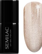 Semilac UV Hybrid Gloss GALA gél körömlakk UV / LED-es lámpákhoz árnyalat 661 Linen Gloss 7 ml
