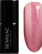 Semilac UV Hybrid Gloss GALA gél körömlakk UV / LED-es lámpákhoz árnyalat 662 Rosé Gloss 7 ml