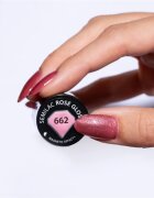 Semilac UV Hybrid Gloss GALA gél körömlakk UV / LED-es lámpákhoz árnyalat 662 Rosé Gloss 7 ml