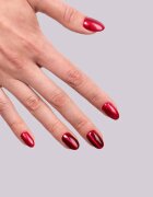 Semilac UV Hybrid Silk Effect gél körömlakk UV / LED-es lámpákhoz árnyalat 467 Red Candle Flash 7 ml