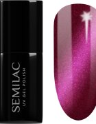 Semilac UV Hybrid Silk Effect gél körömlakk UV / LED-es lámpákhoz árnyalat 468 Pink Cosy Essential 7 ml