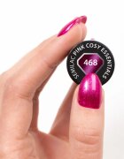 Semilac UV Hybrid Silk Effect gél körömlakk UV / LED-es lámpákhoz árnyalat 468 Pink Cosy Essential 7 ml