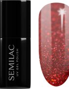 Semilac UV Hybrid Winter Collection gél körömlakk UV / LED-es lámpákhoz árnyalat 609 Snow Berries 7 ml