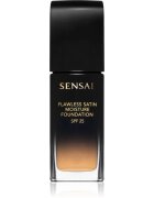 Sensai Flawless Satin Moisture Foundation folyékony make-up SPF 25 árnyalat 205 Mocha Beige 30 ml